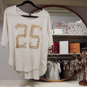 Free People Jersey Tee